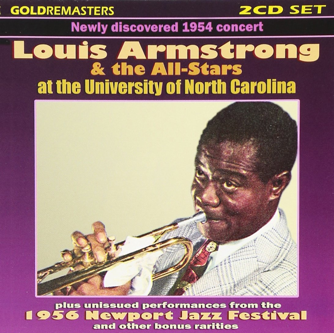 Louis Armstrong - Live at the University of North Carolina - Music & Performance - CD product cover