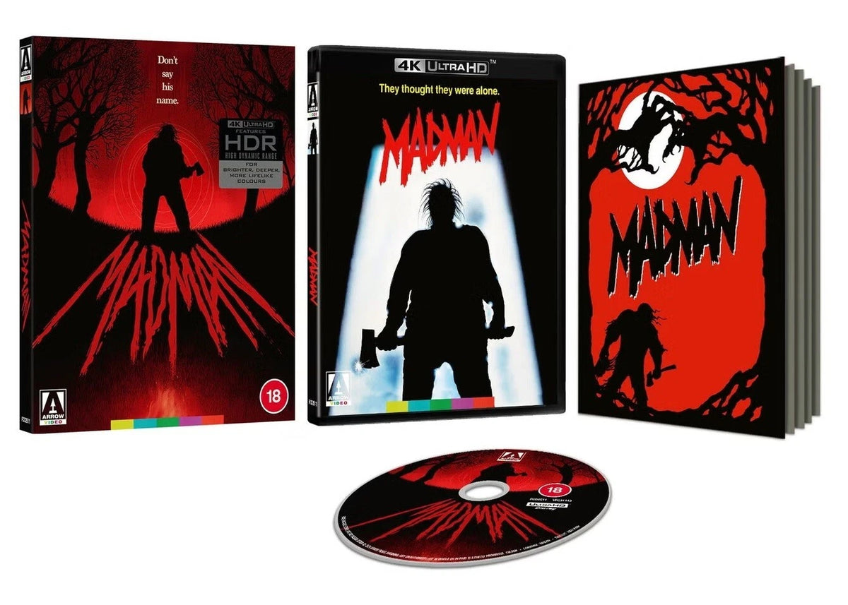 MADMAN (1981) 4K UHD Blu-Ray Limited Edition product cover