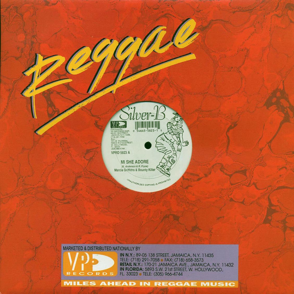 Marcia Griffiths, Bounty Killer - Mi She Adore / Everton Blender - Why Do We Have To War product cover