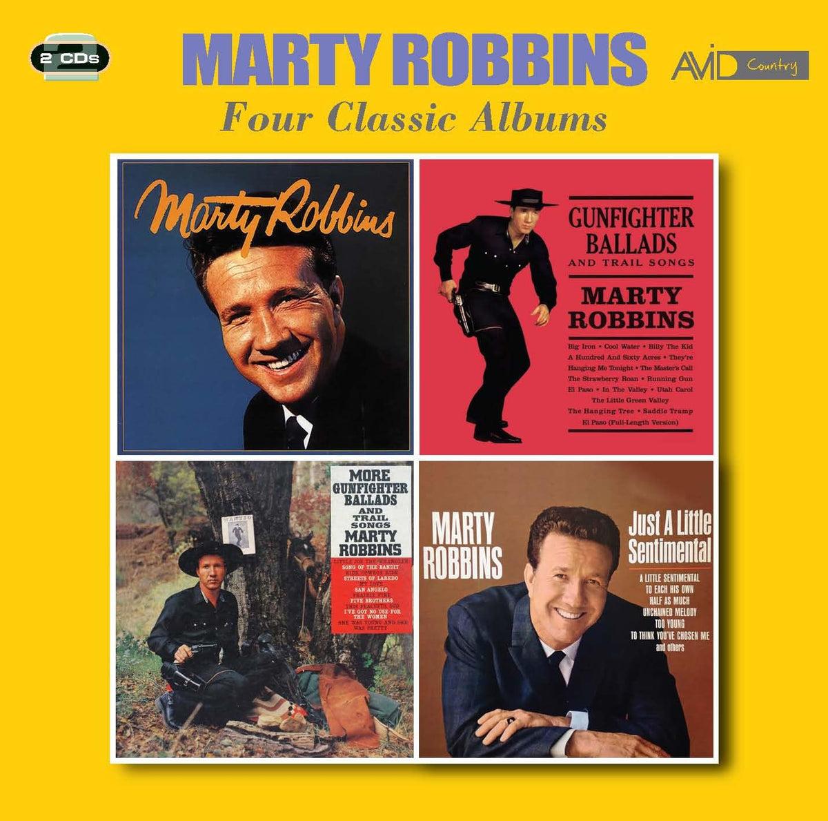 Marty Robbins - Gunfighter Ballads & Trail Songs - Music & Performance - CD product cover