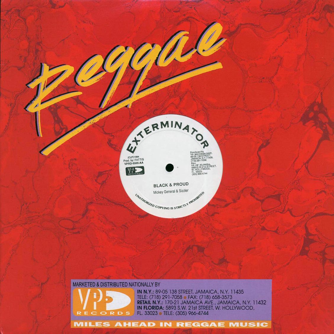 Mikey General, Sizzla - Black & Proud / Wayne Wonder - Doing It My Way (rhythm: "Freedom Blues/Serious Time/MPLA") product…