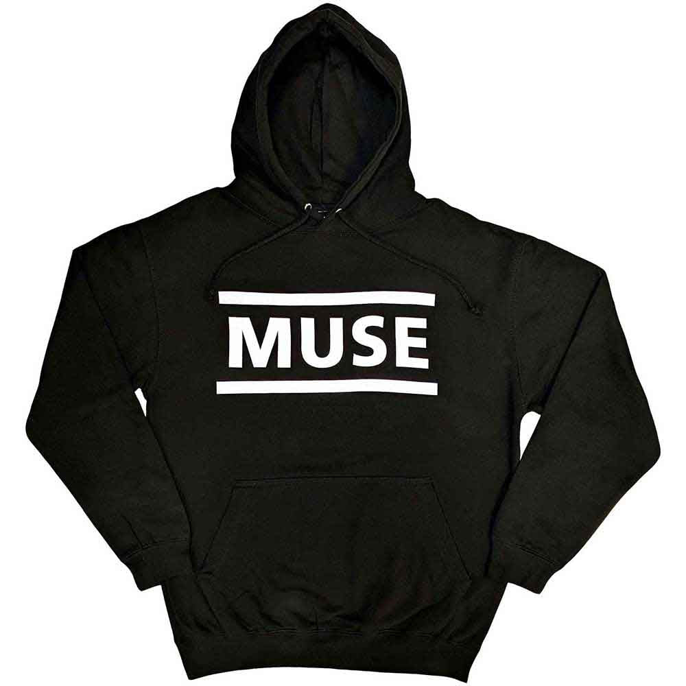 Muse White Logo Black