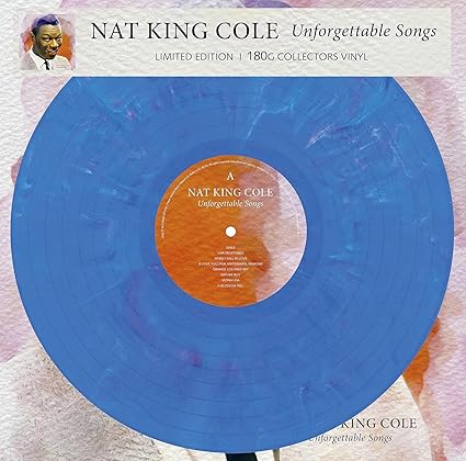 Nat King Cole Unforgettable Songs (Vinyl Record) Collector's 12" Album Coloured Vinyl product cover