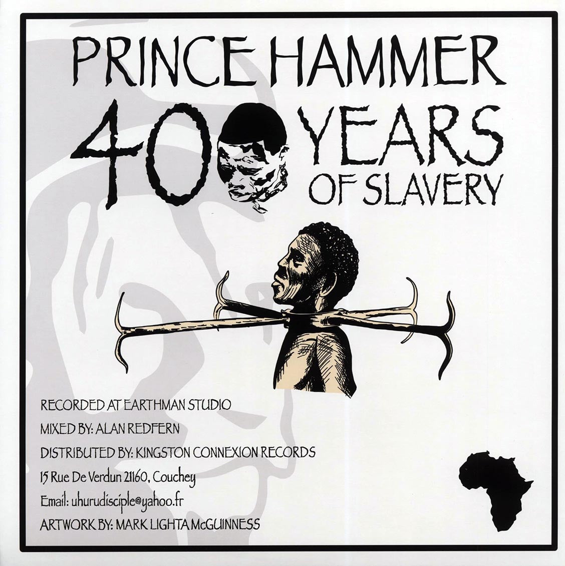 Prince Hammer - 400 Years Of Slavery / Alan Redfern - 400 Years Dub; Alan Redfern - 400 years Dub Version 2 product image 2