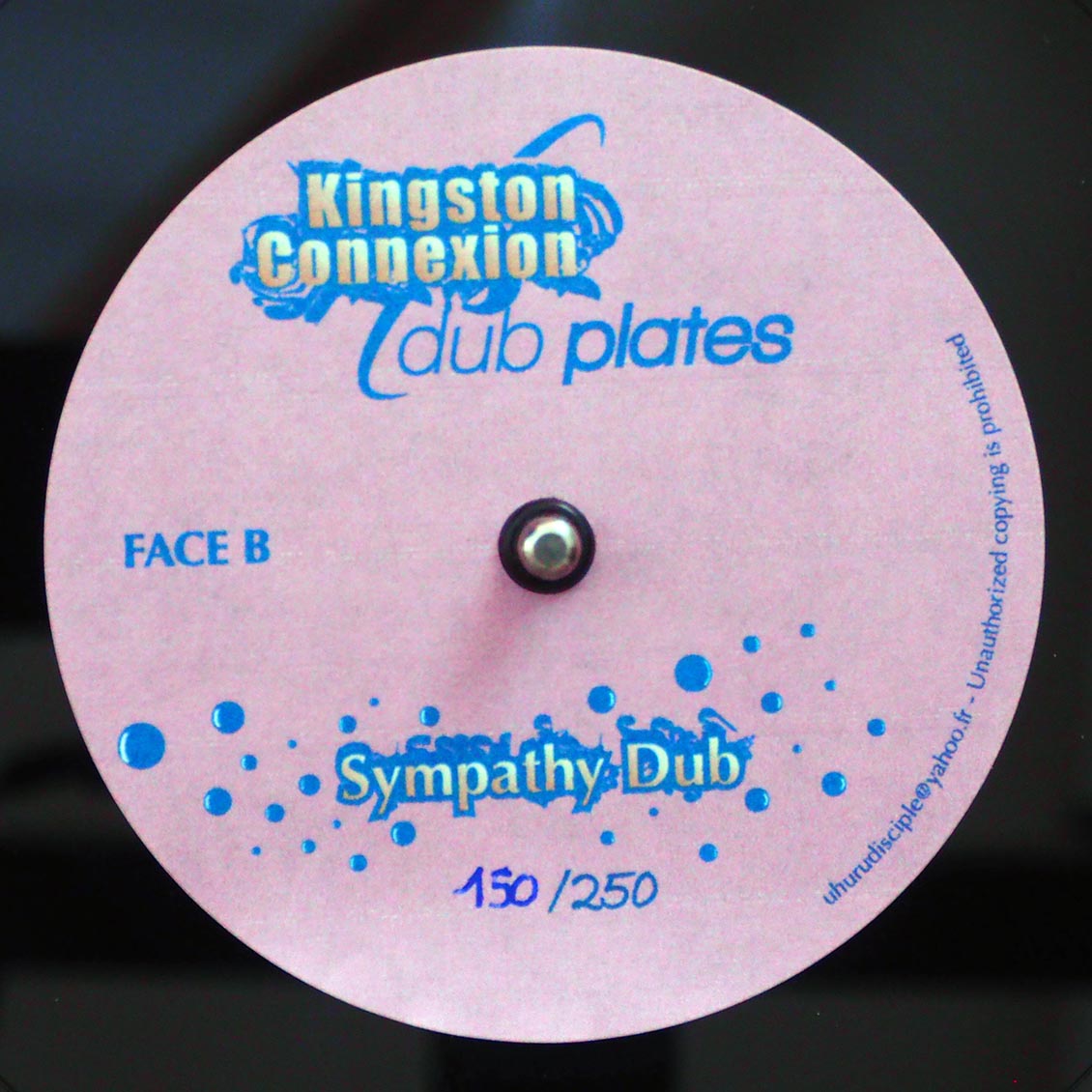 Prince Hammer - Man Of Sympathy / Sympathy Dub (ltd. 250 copies made) product image 2