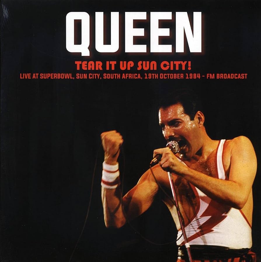 Queen - Tear It Up Sun City! Live At Superbowl South Africa Oct 19 1984 LP VINYL product cover
