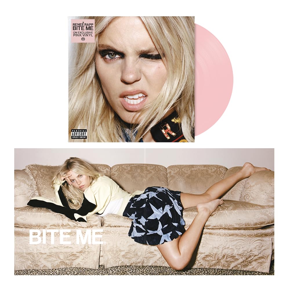 Reneé Rapp BITE ME (Limited Edition, Baby Pink Colored Vinyl, Alternate Cover)