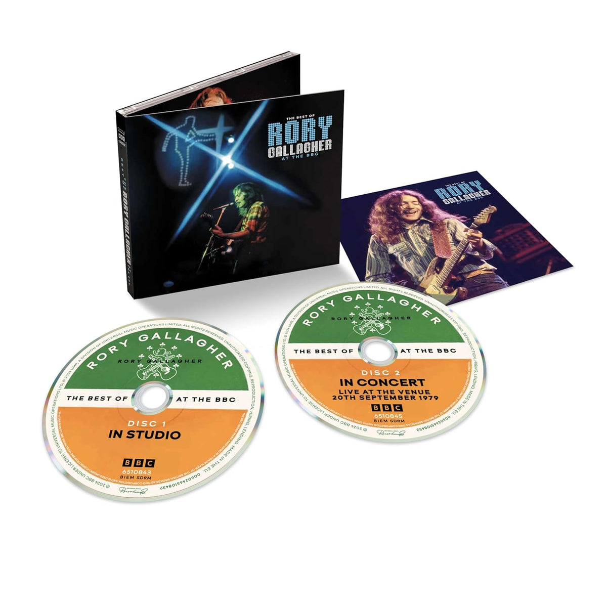 Rory Gallagher - The Best Of Rory Gallagher At The BBC - Music & Performance - CD product cover