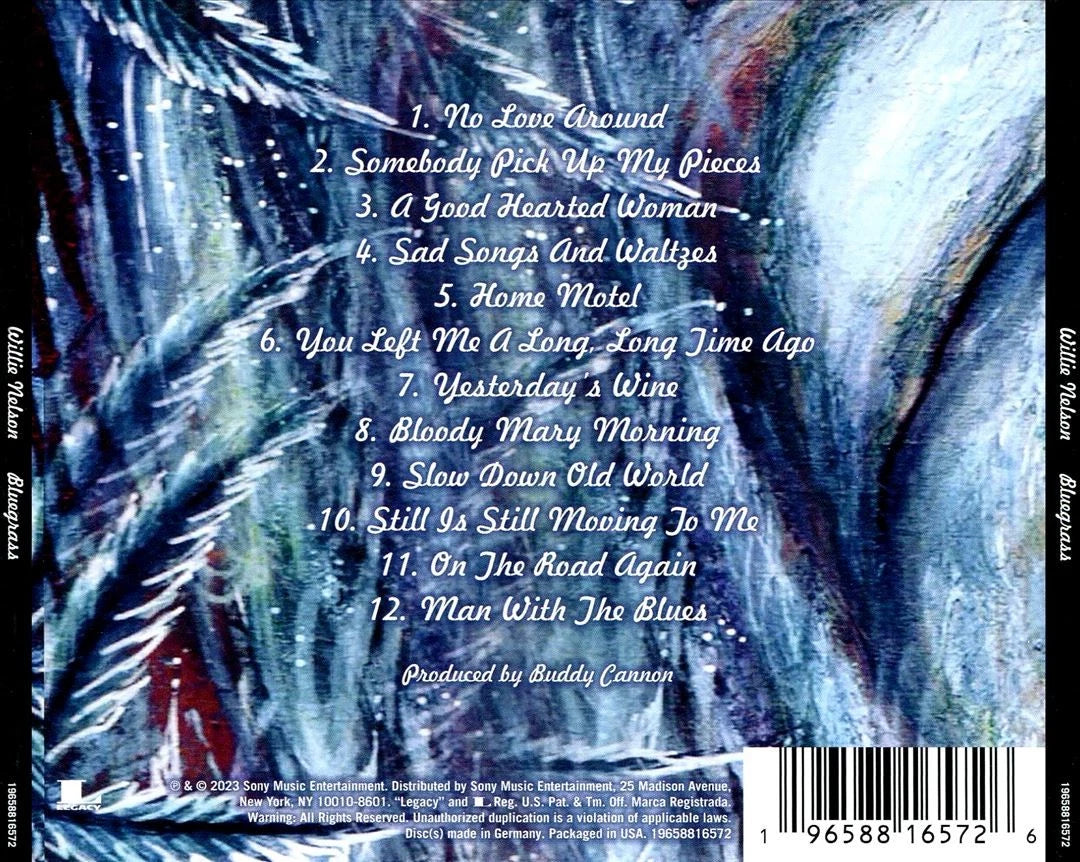 Willie Nelson - Bluegrass CD