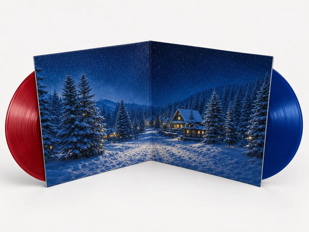 Various - Winter Wonderland - Greatest Christmas Hits 2LP Colored Red Blue Vinyl