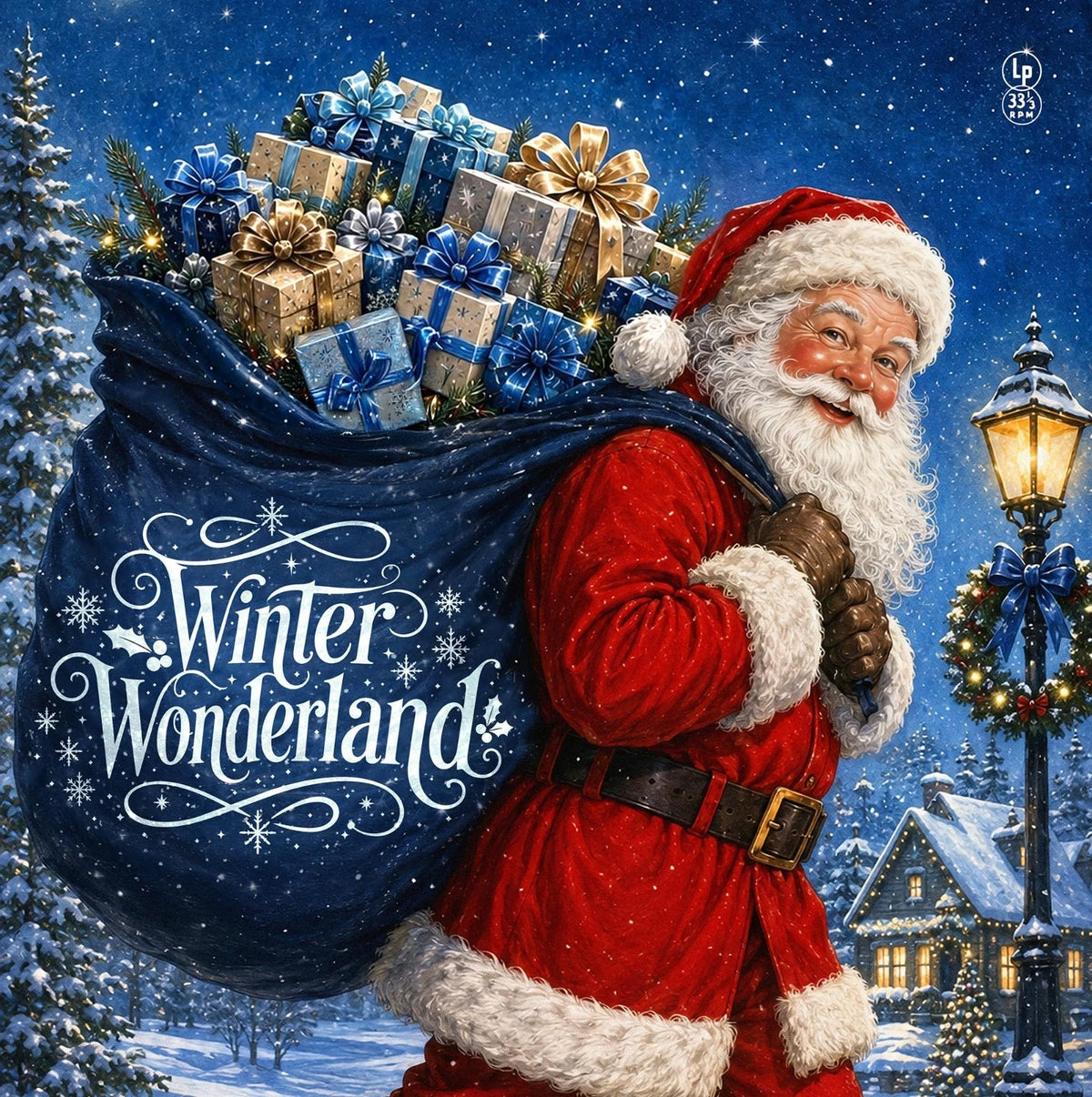 Various - Winter Wonderland - Greatest Christmas Hits 2LP Colored Red Blue Vinyl