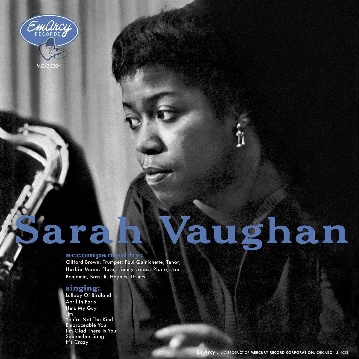 Sarah Vaughan - Sarah Vaughan - Music & Performance - Vinyl product cover