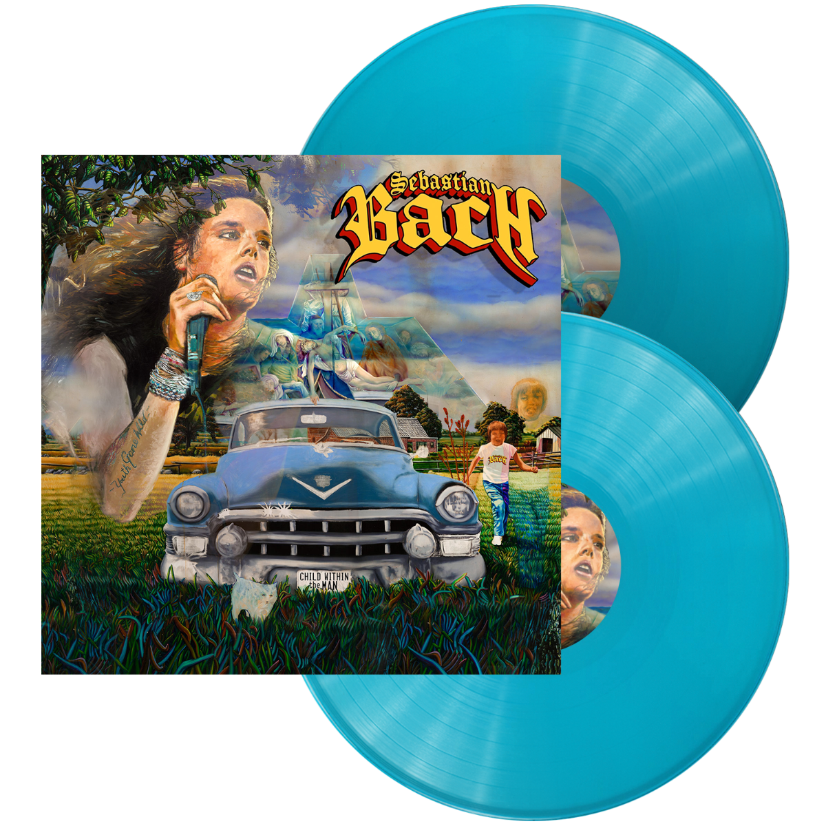Sebastian Bach Child Within The Man (Indie Exclusive, Colored Vinyl, Blue) (2 Lp's)