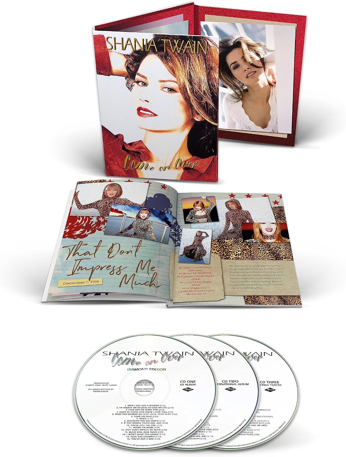 Shania Twain - Come On Over (Diamond Edition) - Music & Performance - CD product cover