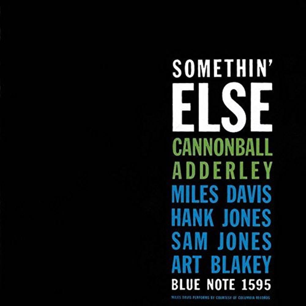 Somethin' Else (CD) product cover