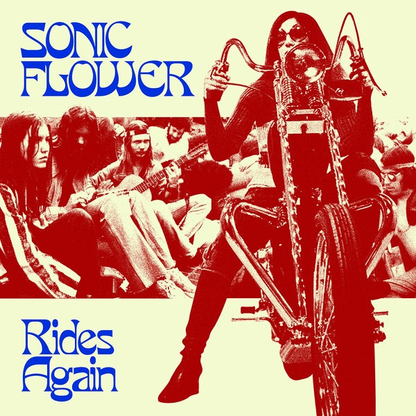 SONIC FLOWER Rides Again (Transparent Red Vinyl)