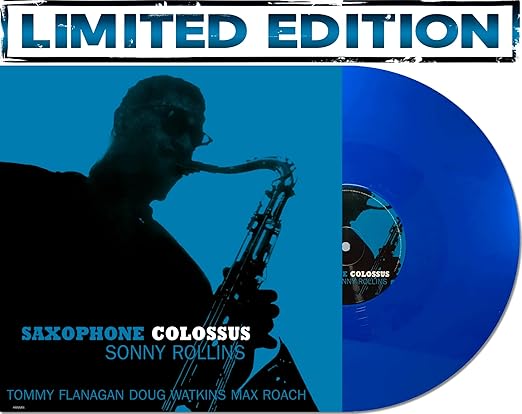 Sonny Rollins - Saxophone Colossus (180g) (blue vinyl) - Vinyl LP product cover