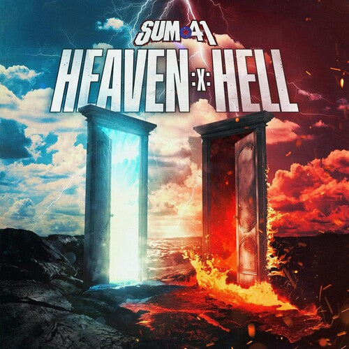Sum 41 Heaven :X: Hell (Indie Exclusive, Limited Edition, Smush W/ Red & Blue Splatter Vinyl) (2 Lp's)