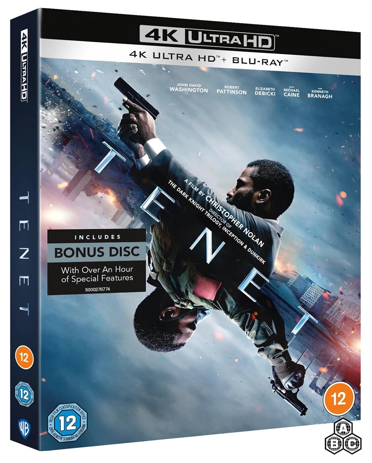 Tenet Blu-ray / 4K Ultra HD Free ship product cover