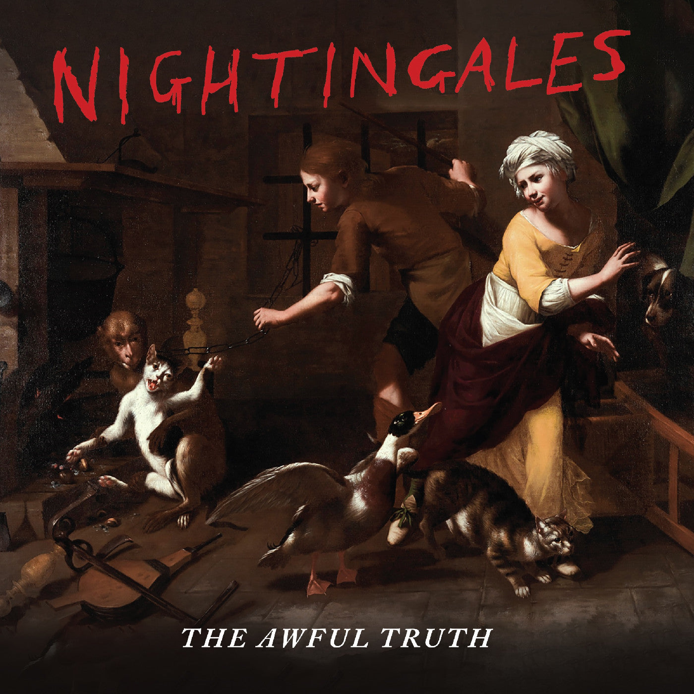 The Nightingales The Awful Truth (Red Vinyl)