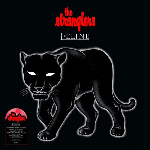 The Stranglers Feline (40th Anniversary Deluxe Edition) (Red & Transparent Marble Colored Vinyl) (2 Lp's)
