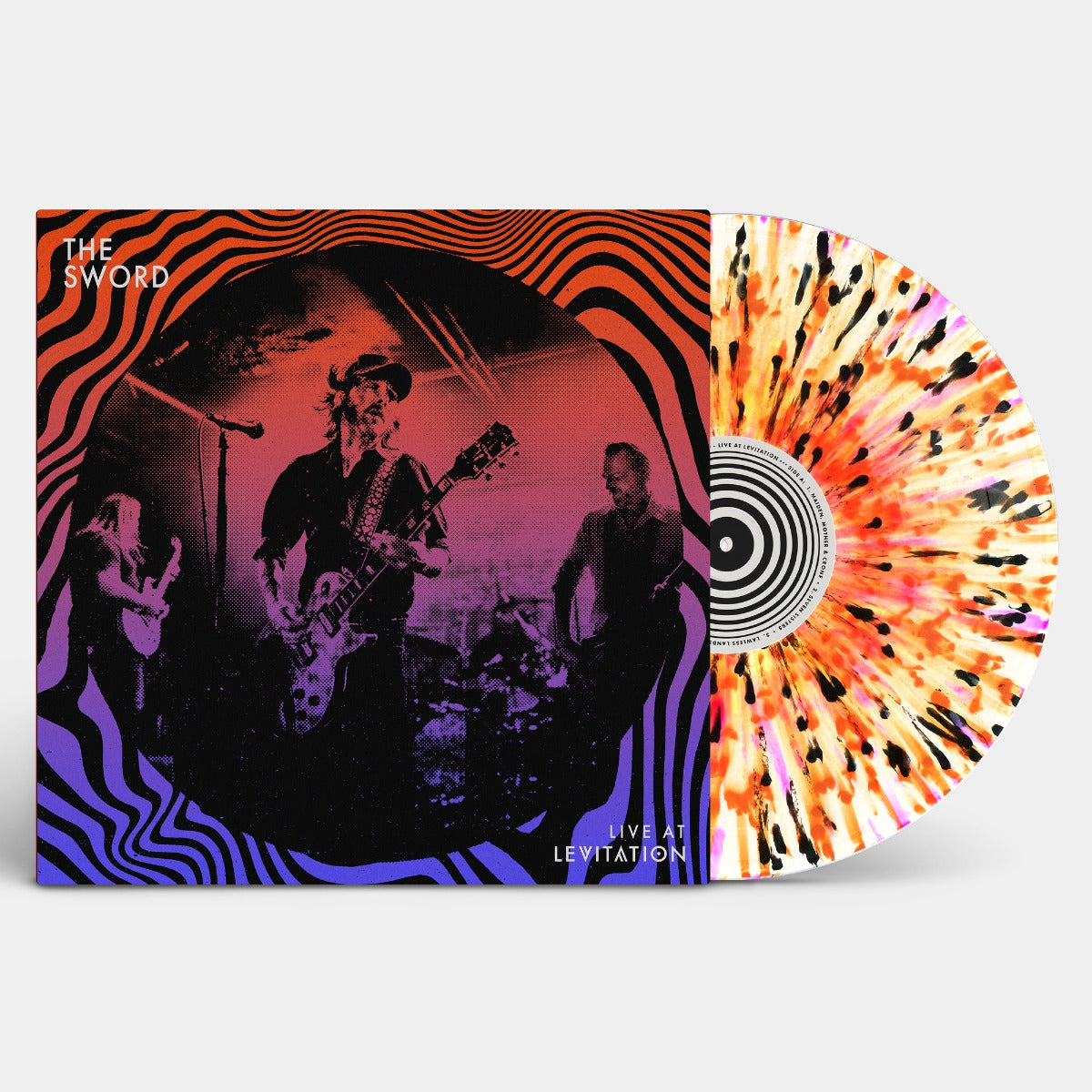 The Sword Live At Levitation (Indie Exclusive, "Seven Sisters" Heavy Splatter Colored Vinyl)