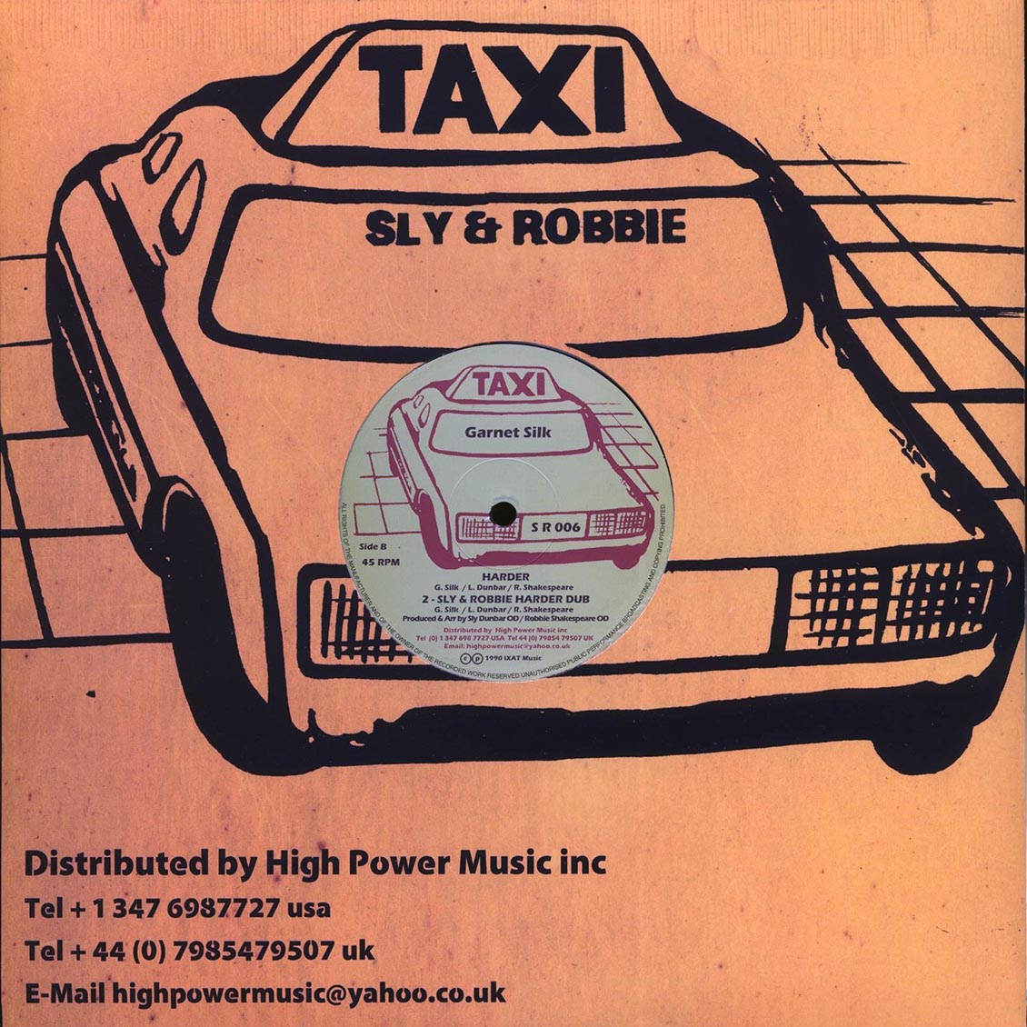 Third World - Dem Man Deh; Sly & Robbie - Dem Man Deh Dub / Garnett Silk - Harder; Sly & Robbie - Harder Dub product image 2