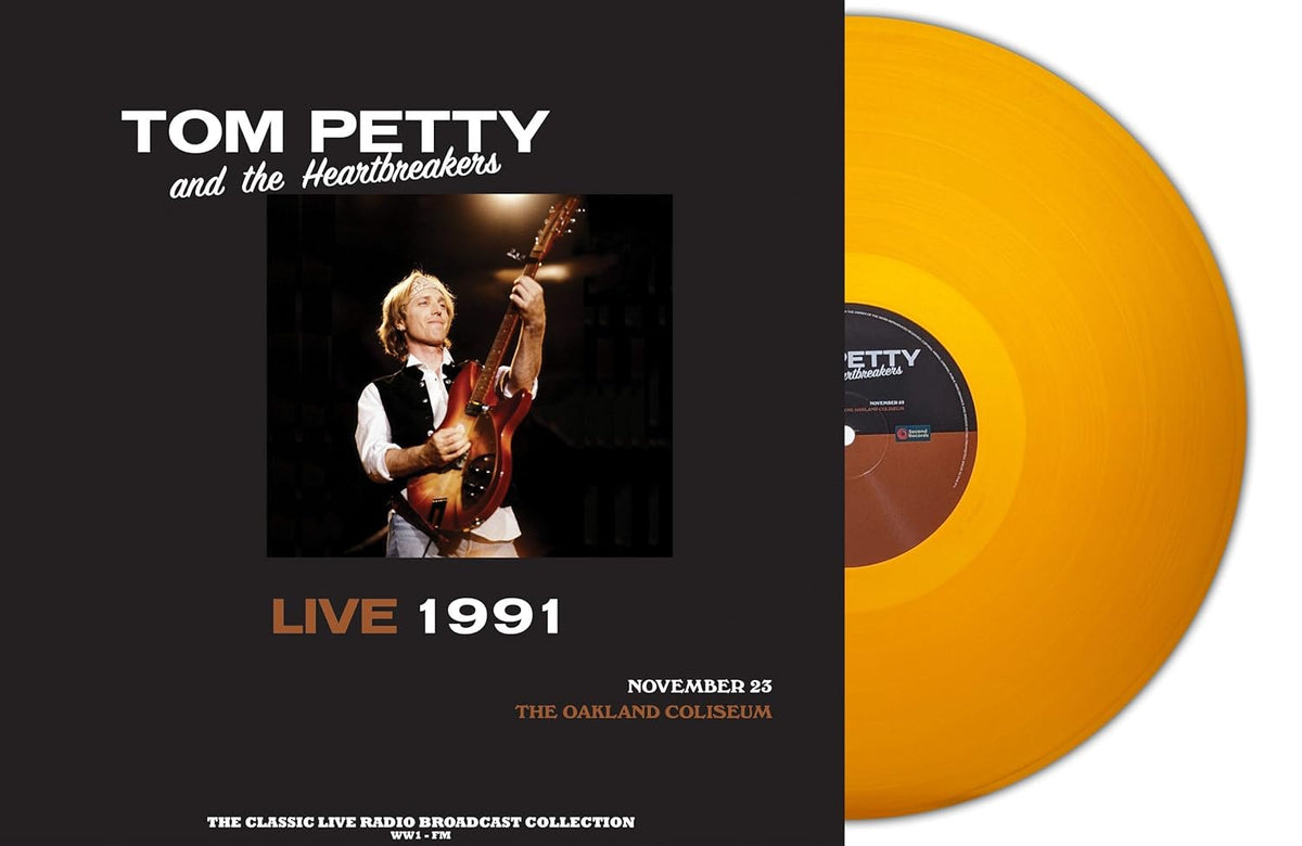 Tom Petty & The Heartbreakers - Live 1991 November 23rd The Oakland Coliseum (180g) (orange vinyl) - Vinyl LP product cover