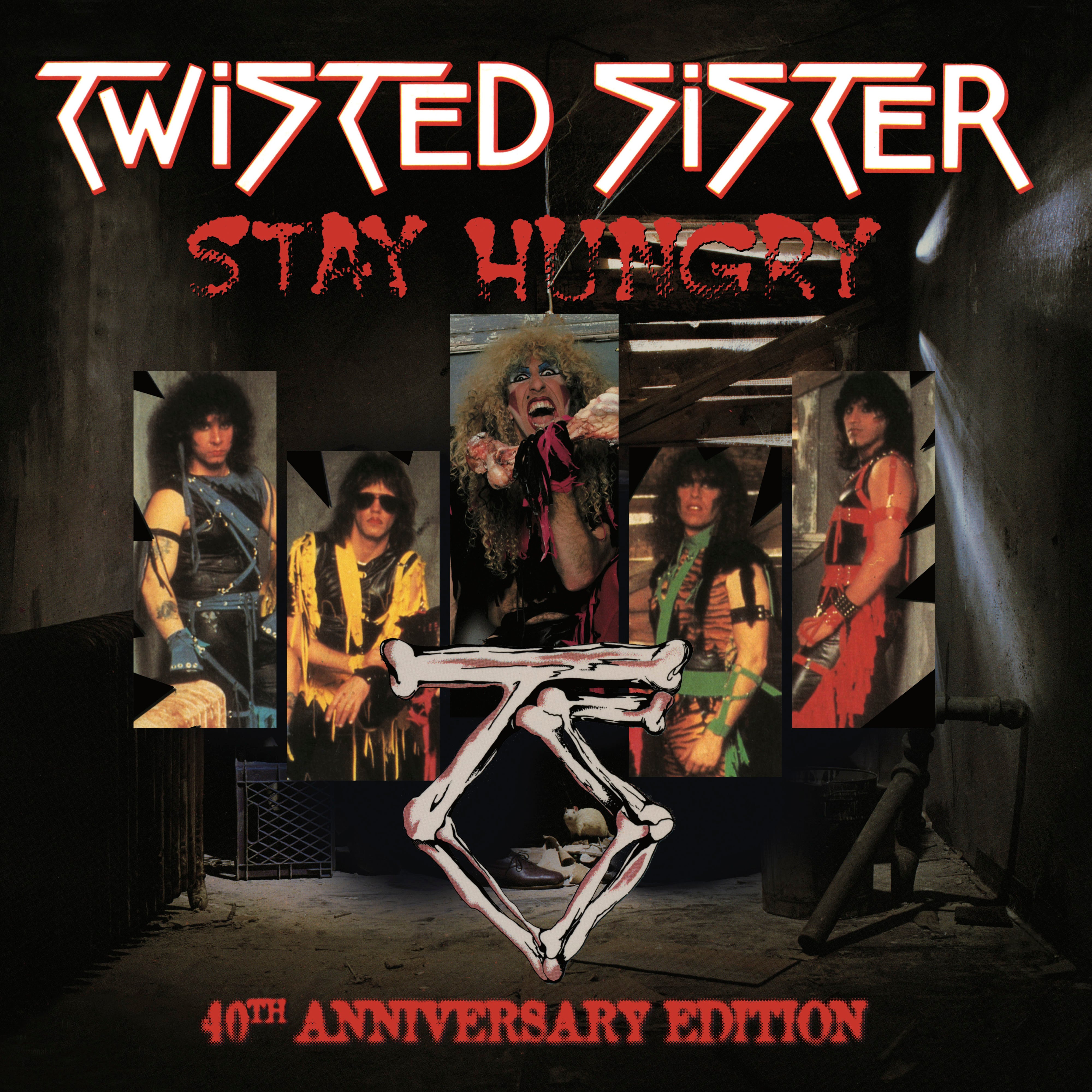 Twisted Sister Stay Hungry (40th Anniversary Edition) (Brick & Mortar Exclusive, Blood Red Colored Vinyl) (2 Lp's)