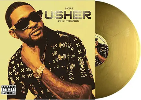 Usher - More Usher and Friends - Gold LP product cover