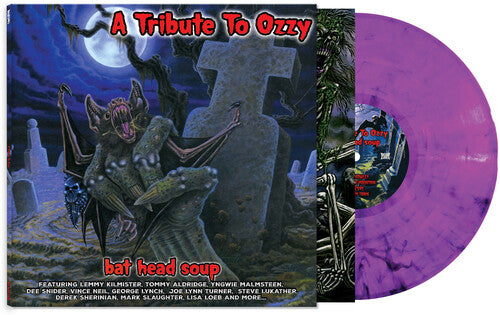 Various Artists Bat Head Soup: A Tribute To Ozzy (Purple Marble Colored Vinyl)