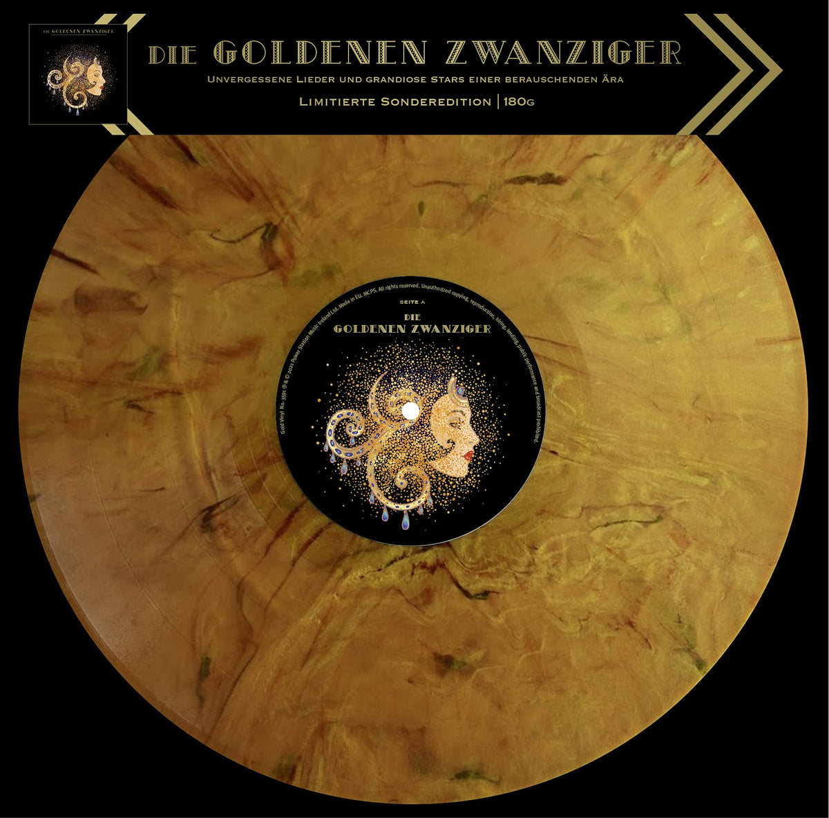 Various Artists Die Goldenen Zwanziger: Unvergessene Lieder Und Grandiose Stars (Vinyl Record) product cover