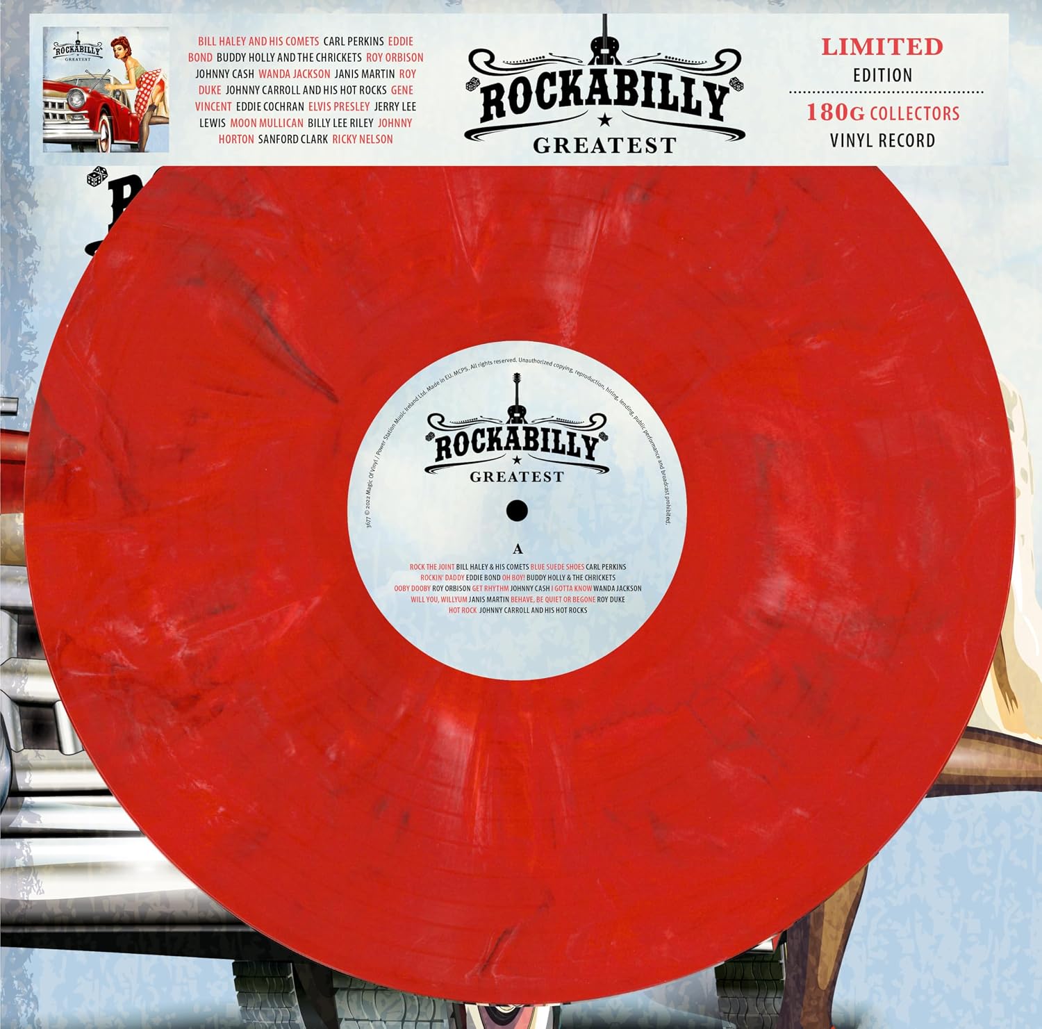 Various Artists Rockabilly Greatest (Vinyl Record) 12" Album product cover