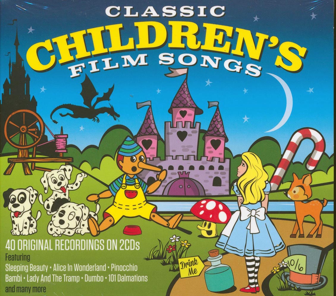 Various - Classic Children's Film Songs (40 tracks) (2xCD) product cover