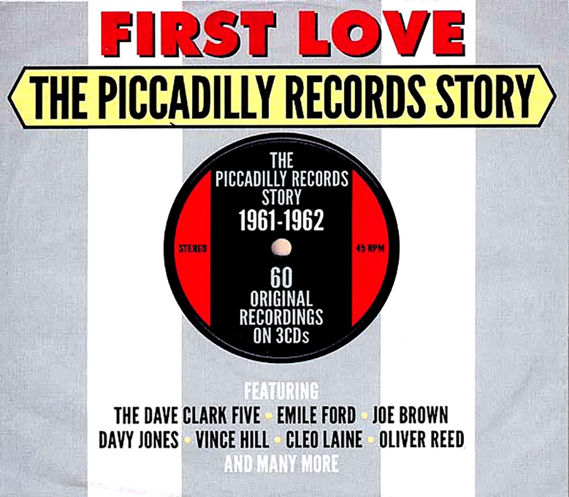 Various - First Love: The Piccadilly Records Story 1961-1962 (60 tracks) (3xCD) (deluxe 3-fold digipak) product cover