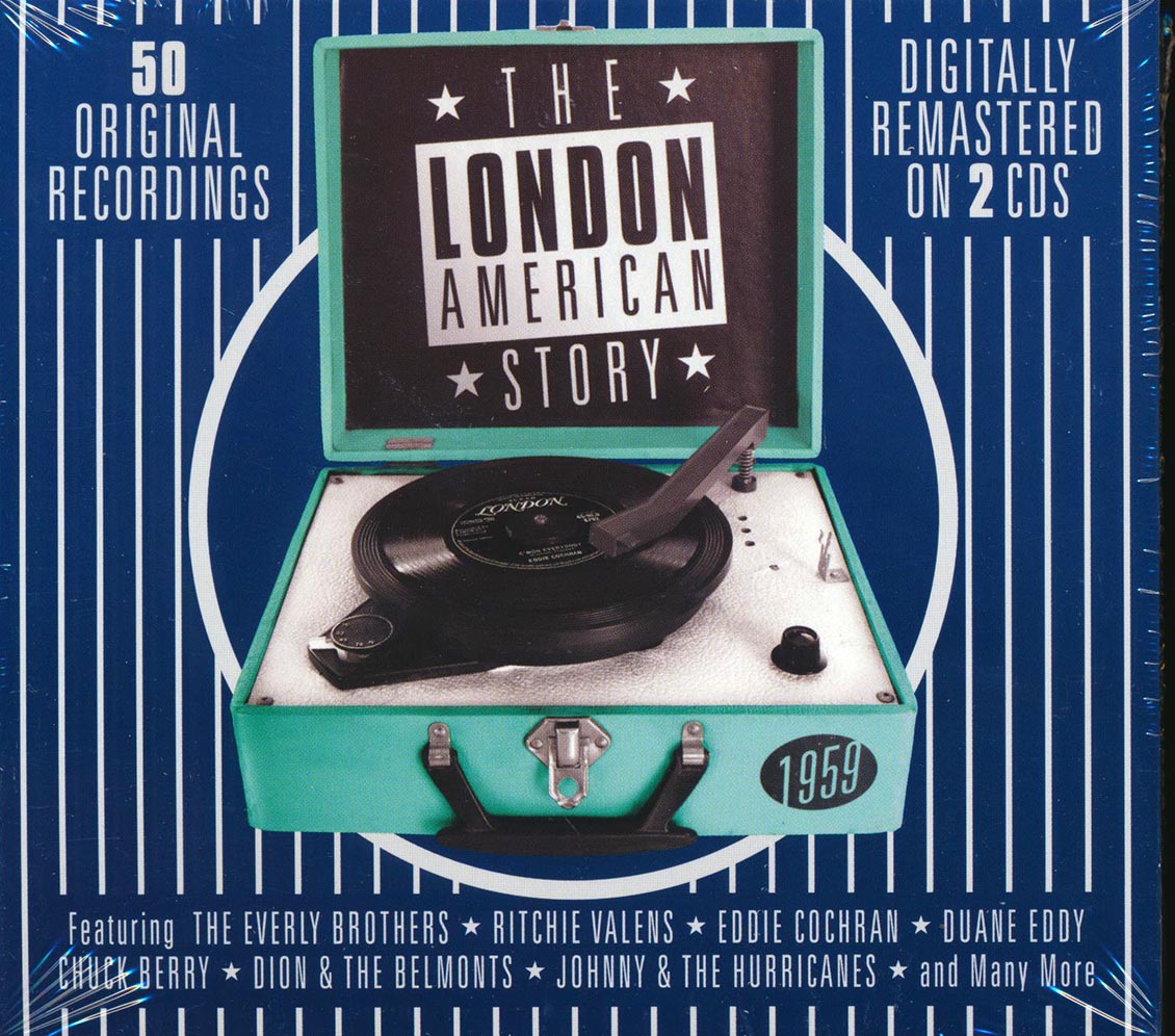 Various - The London American Story 1959 (50 tracks) (2xCD) (deluxe 3-fold digipak) product cover