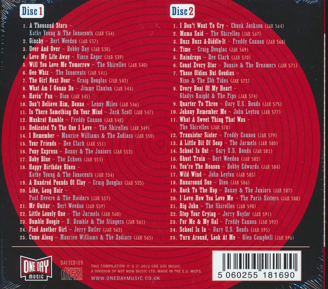 Various - The Top Rank Story 1961 (50 tracks) (2xCD) (deluxe 3-fold digipak) product image 2
