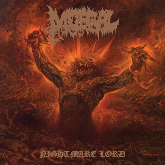 MORGAL - NIGHTMARE LORD (GOLD & BLACK SPLATTER VINYL)