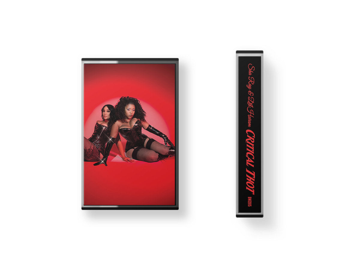 DJ HARAM & SHA RAY - CRITICAL THOT (RED CASSETTE)