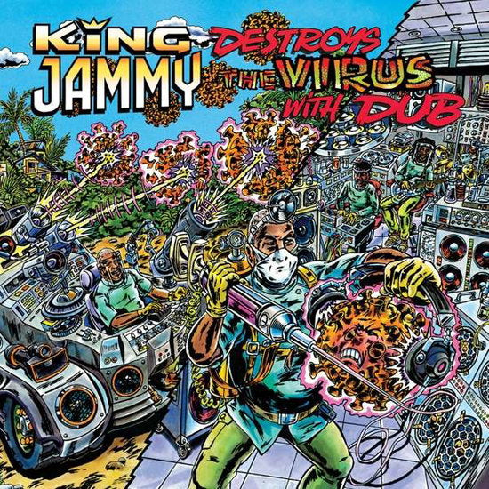 KING JAMMY - DESTROYS THE VIRUS WITH DUB (LTD)