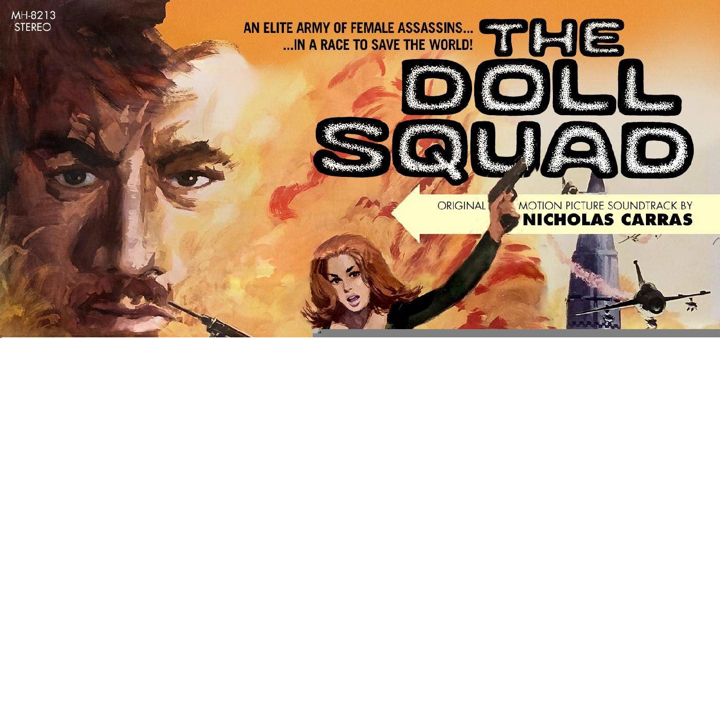 CARRAS,NICHOLAS - DOLL SQUAD ORIGINAL MOTION PICTURE SOUNDTRACK (TRANSPARENT GREEN VINYL/DVD)