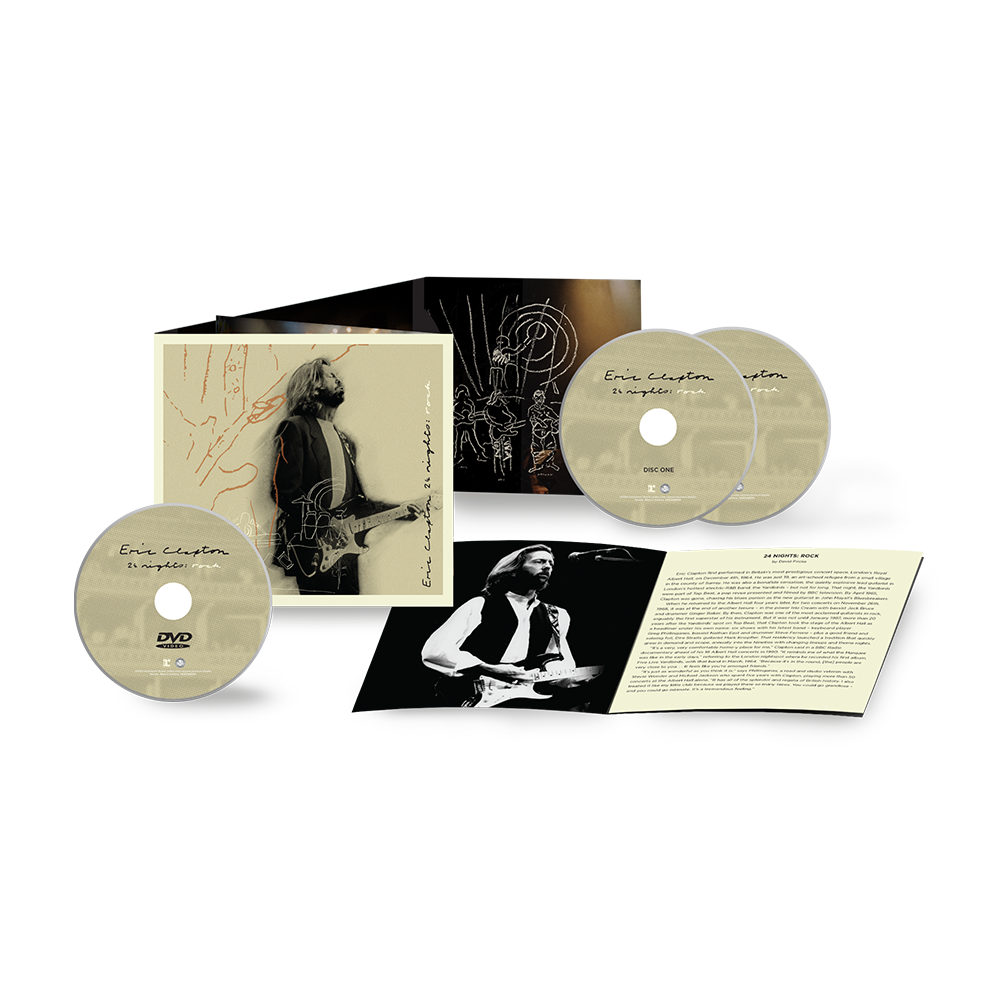 CLAPTON,ERIC - 24 NIGHTS: ROCK (DVD/CD)