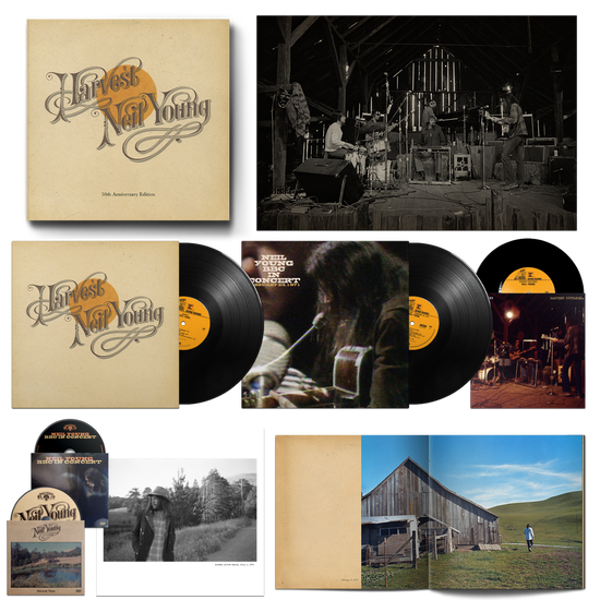 YOUNG NEIL - HARVEST (50TH ANNIVERSARY EDITION/5LP)