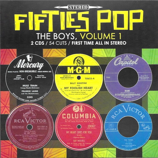 VARIOUS ARTISTS - FIFTIES POP - THE BOYS, VOL. 1 (2CD)