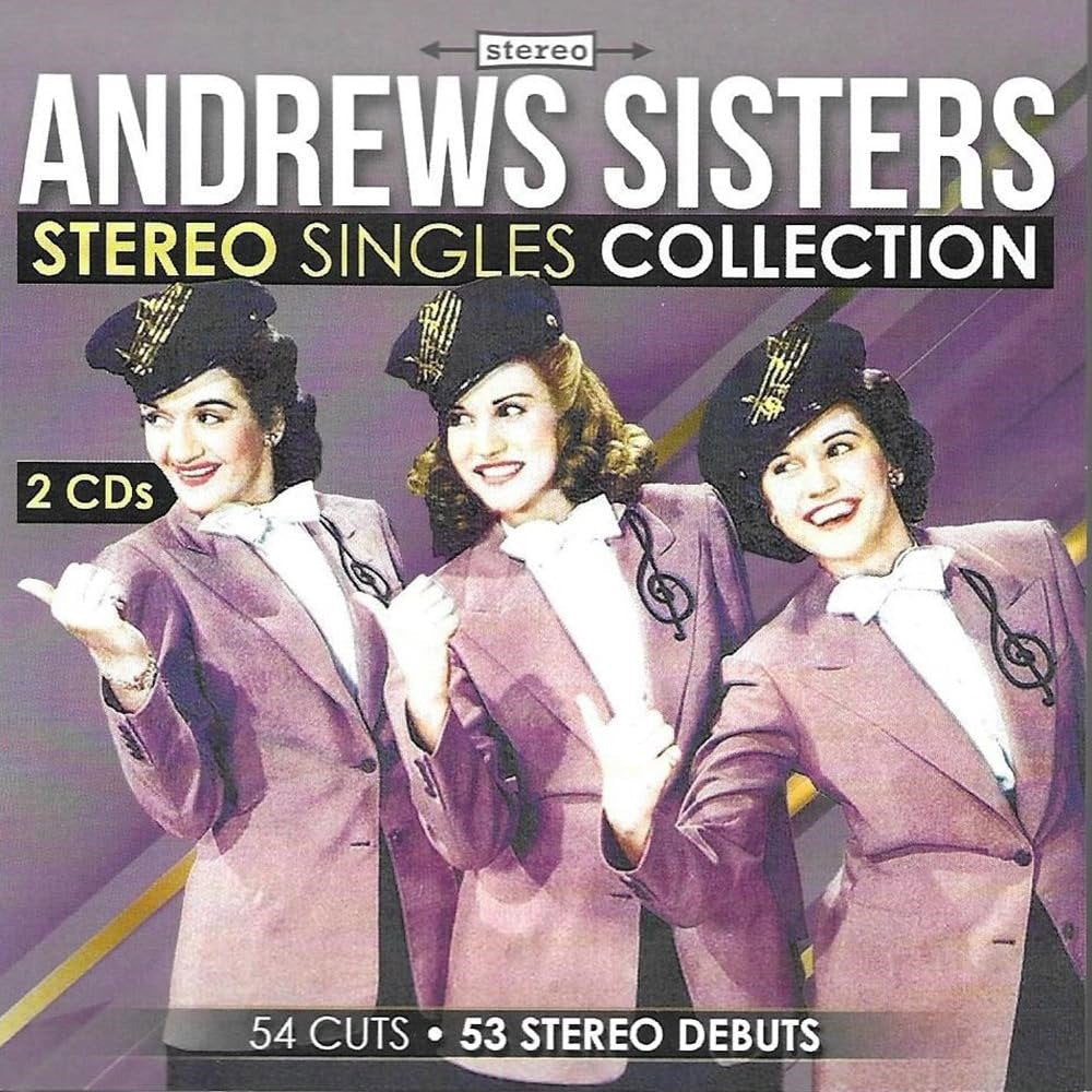 ANDREWS SISTERS - STEREO SINGLES COLLECTION (2CD)