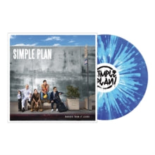 Simple Plan - Harder Than It Looks (limited Edition/Blue W/ White Splatter Vinyl)