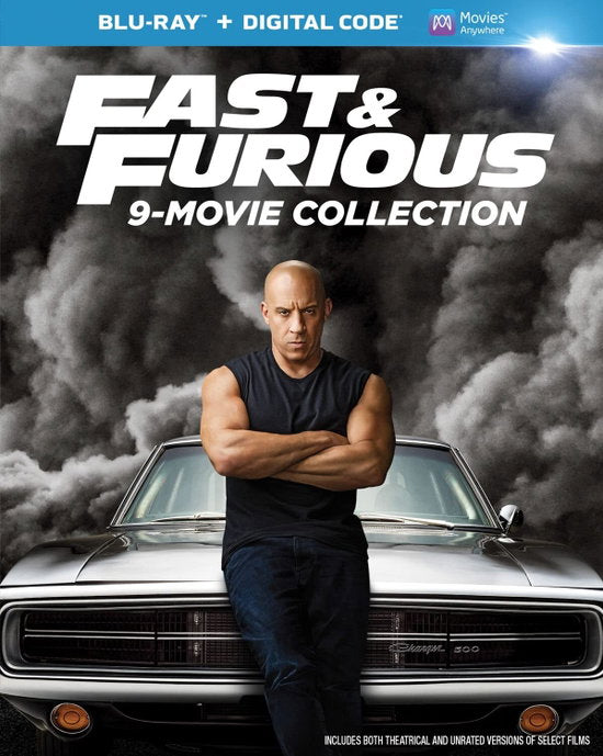 FAST & FURIOUS 9-MOVIE COLLECTION (BLU-RAY/DIGITAL) - FAST & FURIOUS 9-MOVIE COLLECTION (BLU-RAY/DIGITAL)