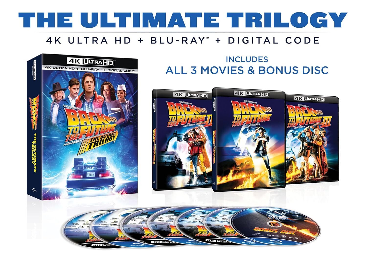 BACK TO THE FUTURE: THE ULTIMATE TRILOGY (4K ULTRA HD/BLU-RAY/DIGITAL) - BACK TO THE FUTURE: THE ULTIMATE TRILOGY (4K ULTRA HD/BLU-RAY/DIGITAL)