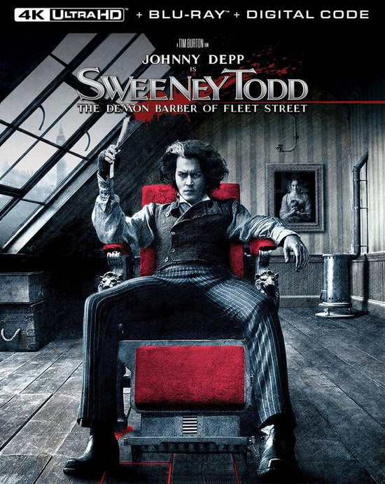 SWEENEY TODD: DEMON BARBER OF FLEET STREET (4K ULTRA UHD SBK) - SWEENEY TODD: DEMON BARBER OF FLEET STREET (4K ULTRA UHD SBK)