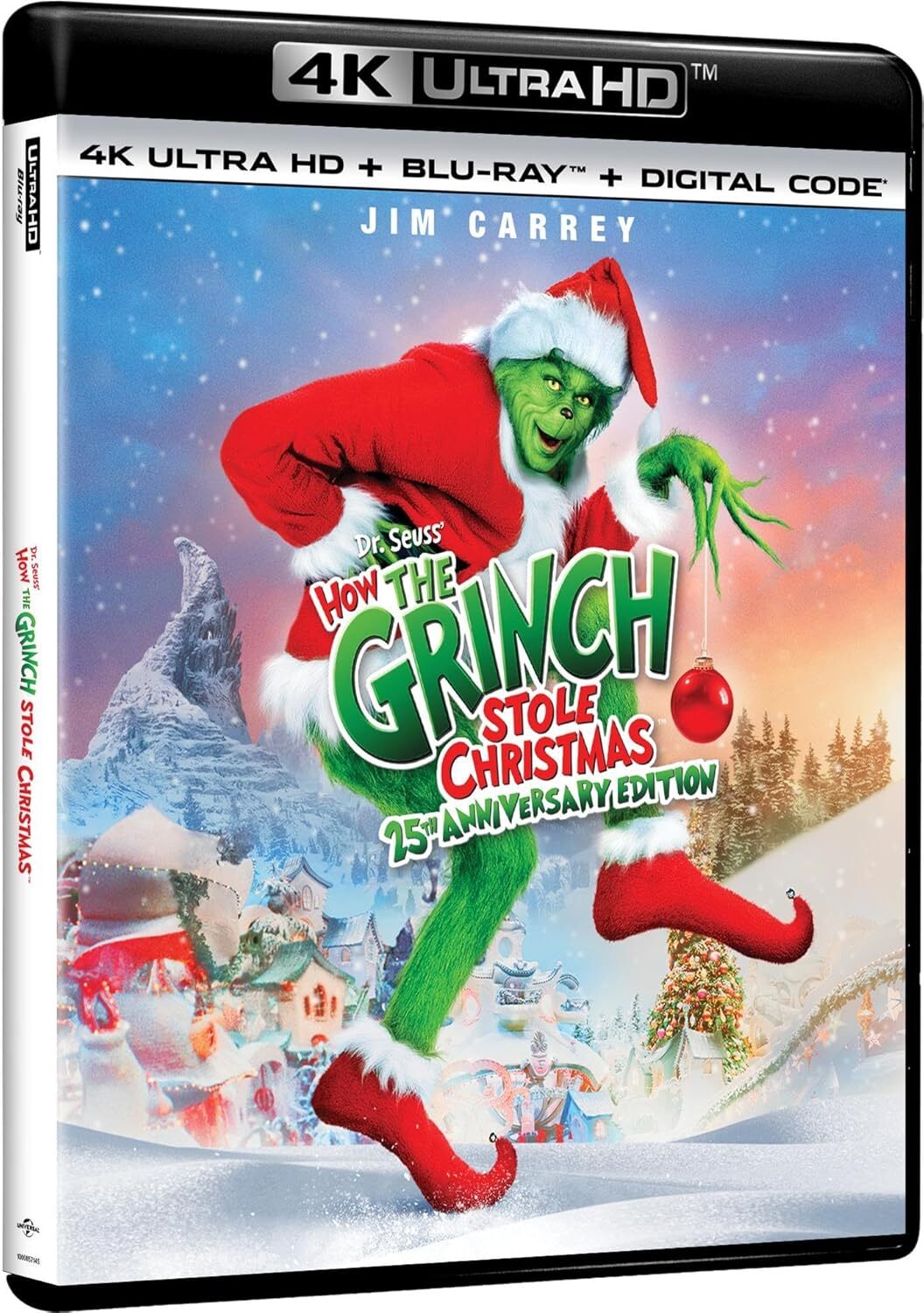 DR. SEUSS' HOW THE GRINCH STOLE CHRISTMAS (25TH ANNIVERSARY EDITION) (4K ULTRA HD) - DR. SEUSS' HOW THE GRINCH STOLE CHRISTMAS (25TH ANNIVERSARY EDITION) (4K ULTRA HD)